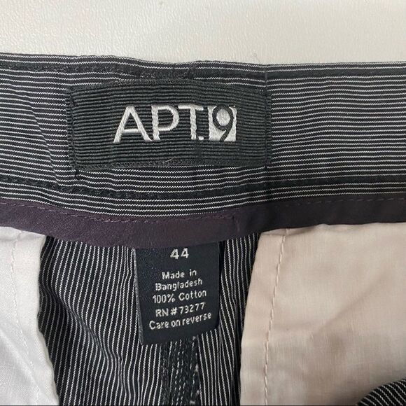 Apt 9 | Big And Tall Pinstriped  Shorts - Picture 3 of 5